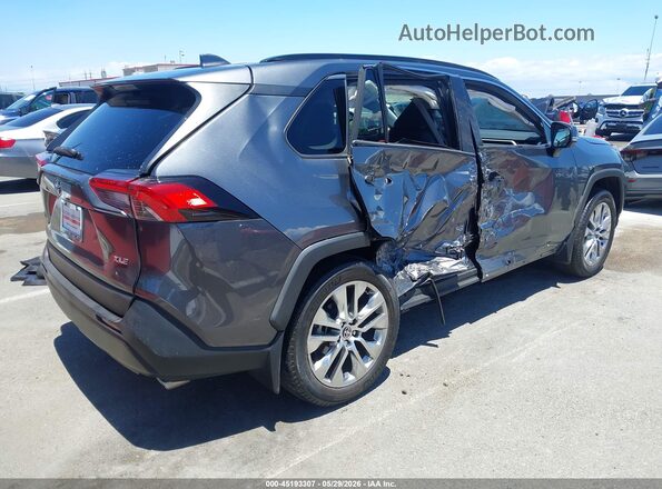 2T3C1RFV8MC136557 2021 TOYOTA RAV4 Gray Rear right