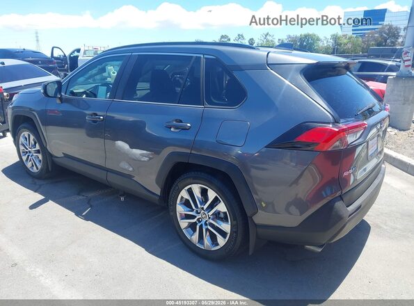2T3C1RFV8MC136557 2021 TOYOTA RAV4 Gray Rear left