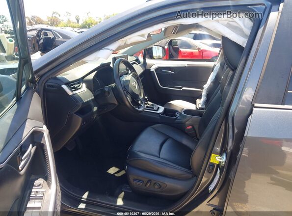 2T3C1RFV8MC136557 2021 TOYOTA RAV4 Gray Front interior view