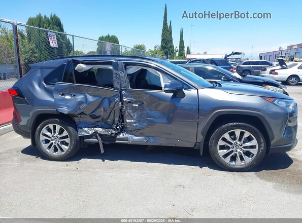 2T3C1RFV8MC136557 2021 TOYOTA RAV4 Gray Rear interior view