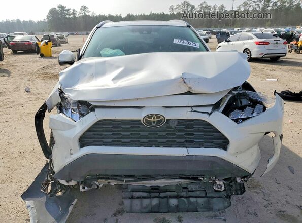 2T3C1RFV8MW148223 2021 TOYOTA RAV4 White Front view