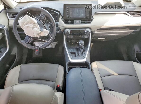 2T3C1RFV8MW148223 2021 TOYOTA RAV4 White Dashboard view