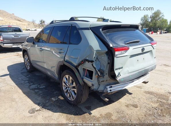 2T3C1RFV8MW159061 2021 TOYOTA RAV4 Gray Rear left
