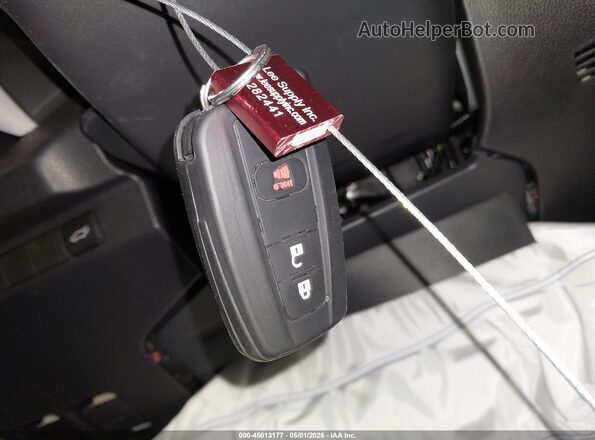 2T3C1RFV8SW443139 2025 TOYOTA LE White Вид панелі приладів