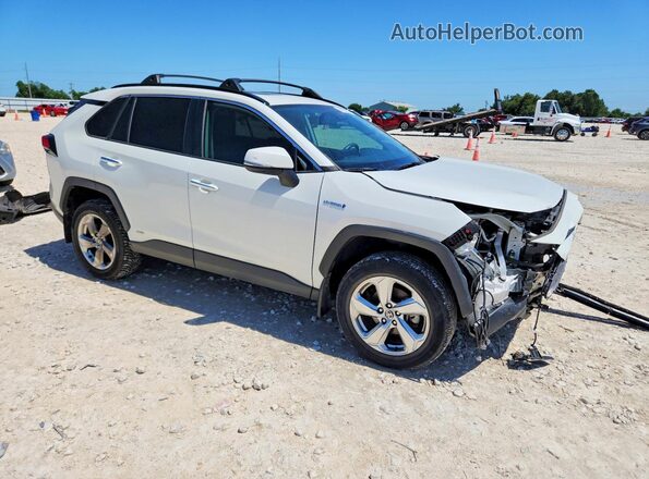 2T3D6RFV8MW025883 2021 TOYOTA RAV4 Белый Передняя правая четверть