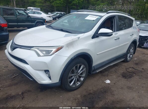 2T3DFREV0HW562657 2017 TOYOTA LIMITED Белый Передняя левая четверть