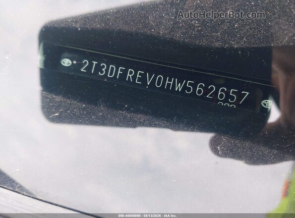 2T3DFREV0HW562657 2017 TOYOTA LIMITED Белый 