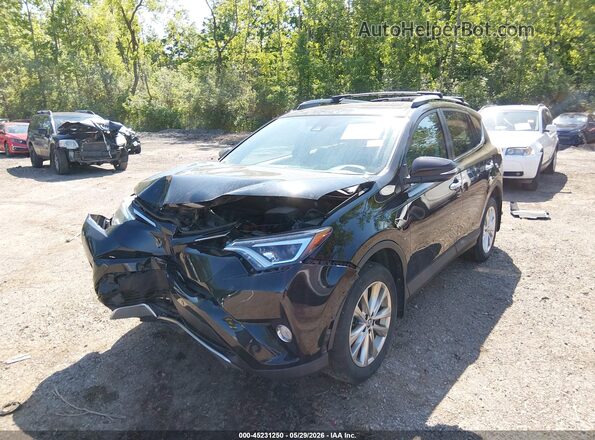 2T3DFREV0JW755672 2018 TOYOTA RAV4 Black წინა მარცხენა ხედი სამი მეოთხედიდან