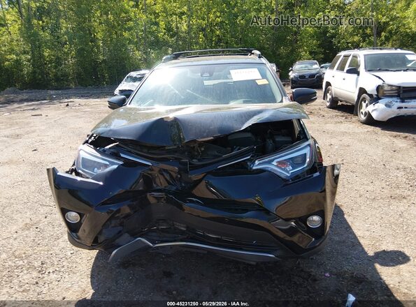 2T3DFREV0JW755672 2018 TOYOTA RAV4 Black ხელსაწყოთა პანელის ხედი