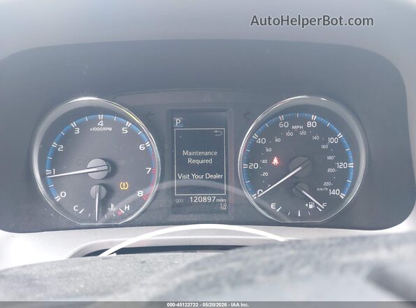 2T3DFREV1HW546046 2017 TOYOTA RAV4 Gray Հետևի նստատեղերի տեսք