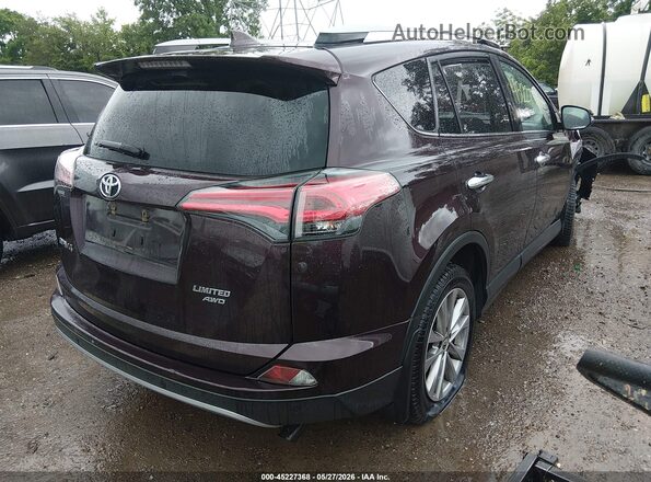 2T3DFREV4HW650403 2017 TOYOTA RAV4 Maroon Հետևի աջ