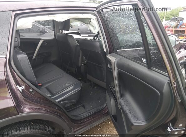 2T3DFREV4HW650403 2017 TOYOTA RAV4 Maroon VIN կոդի պիտակի տեսք