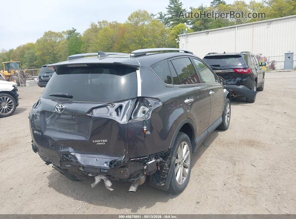 2T3DFREV4HW692277 2017 TOYOTA RAV4 Gray Trasero derecho