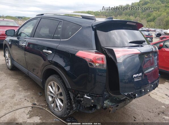 2T3DFREV4JW757375 2018 TOYOTA LIMITED Dark Blue Հետևի ձախ