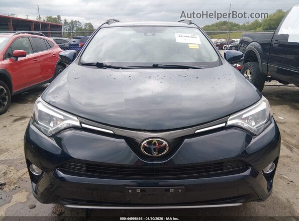 2T3DFREV4JW757375 2018 TOYOTA LIMITED Dark Blue Սալոնի հետևի տեսք