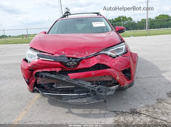 2T3DFREV7HW635622 2017 TOYOTA RAV4 Red Սարքավորումների վահանակի տեսք