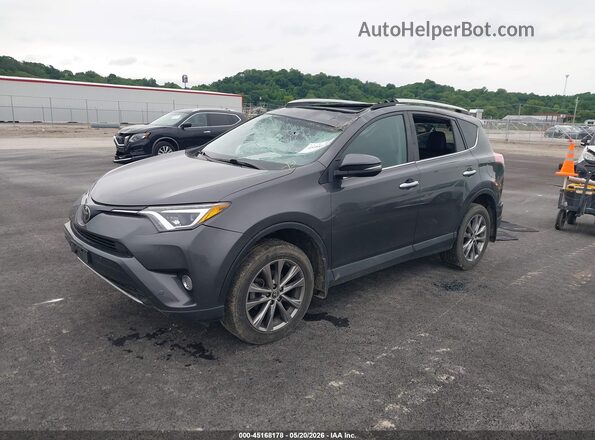 2T3DFREV8GW487415 2016 TOYOTA RAV4 Gray Передня ліва чверть