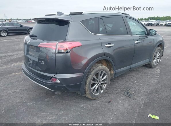 2T3DFREV8GW487415 2016 TOYOTA RAV4 Gray Задня права чверть