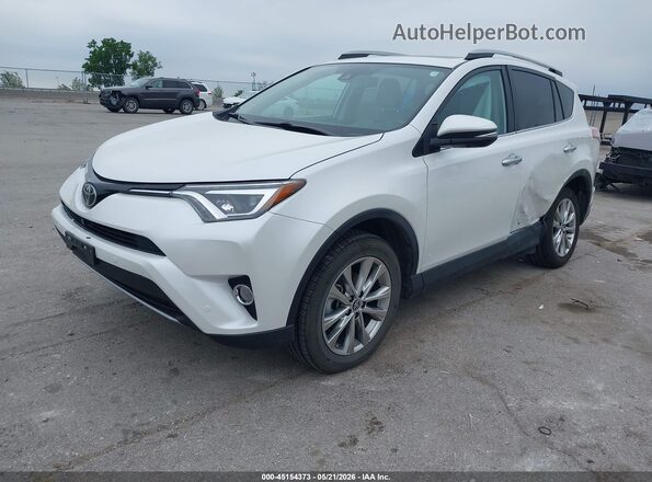 2T3DFREV9HW608681 2017 TOYOTA RAV4 White Vista tres cuartos delantera izquierda