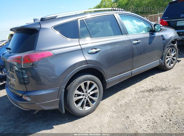 2T3DFREVXHW680697 2017 TOYOTA RAV4 Gray Հետևի աջ