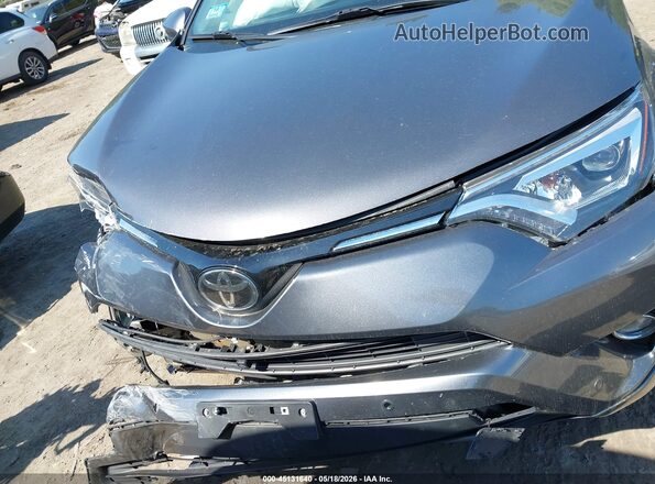 2T3DFREVXHW680697 2017 TOYOTA RAV4 Gray Սարքավորումների վահանակի տեսք