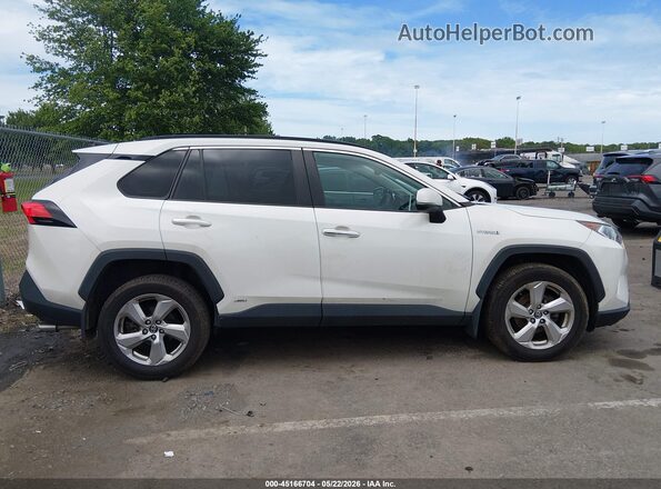 2T3DWRFV7LW080713 2020 TOYOTA RAV4 HYBRID White Vista interior trasera