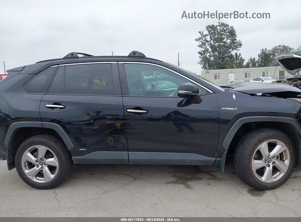 2T3DWRFV9KW023802 2019 TOYOTA RAV4 HYBRID Black Սալոնի հետևի տեսք
