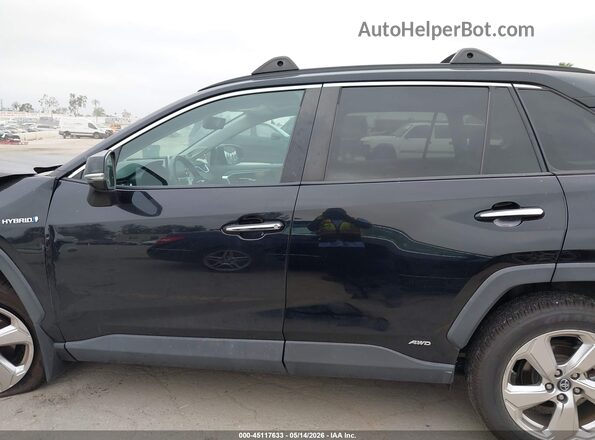 2T3DWRFV9KW023802 2019 TOYOTA RAV4 HYBRID Black Սալոնի 360 աստիճան տեսք