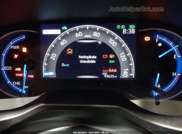 2T3DWRFV9LW057708 2020 TOYOTA LIMITED Серебряный Вид задних сидений
