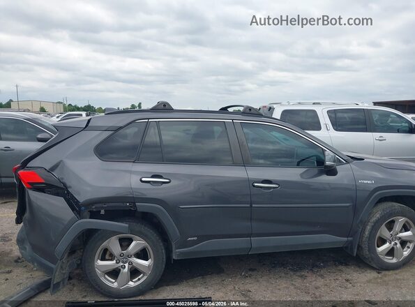 2T3DWRFV9LW076601 2020 TOYOTA LIMITED Gray Սալոնի հետևի տեսք
