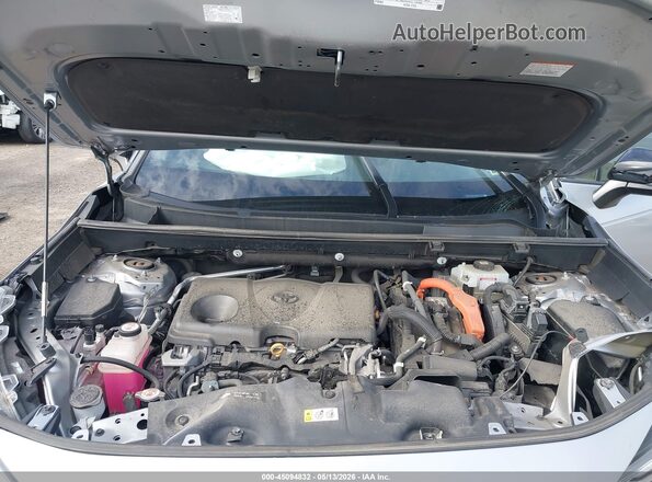2T3E6RFV3MW010261 2021 TOYOTA RAV4 HYBRID Серебряный Вид сзади