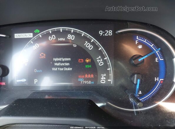 2T3E6RFV3MW010261 2021 TOYOTA RAV4 HYBRID Серебряный 