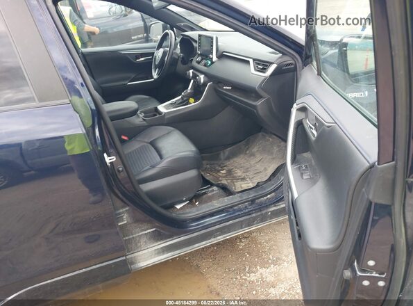 2T3E6RFV3MW010812 2021 TOYOTA RAV4 HYBRID Blue Front interior view