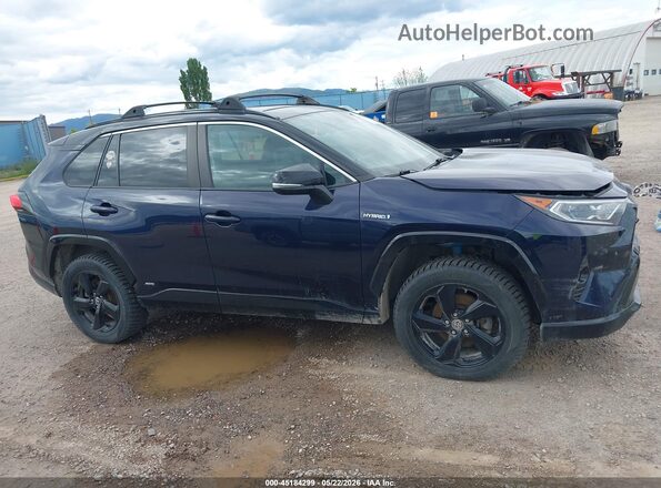 2T3E6RFV3MW010812 2021 TOYOTA RAV4 HYBRID Blue 360 interior view