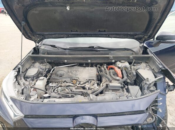 2T3E6RFV3MW010812 2021 TOYOTA RAV4 HYBRID Blue Rear view
