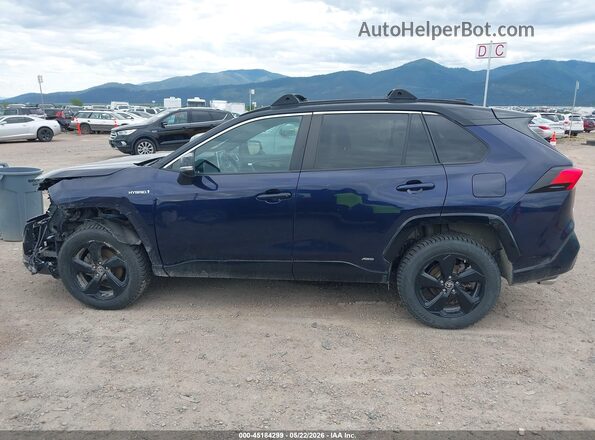 2T3E6RFV3MW010812 2021 TOYOTA RAV4 HYBRID Blue 