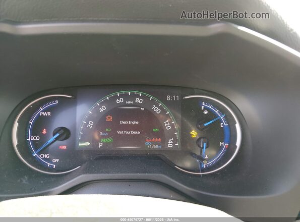 2T3E6RFV4MW006025 2021 TOYOTA RAV4 HYBRID White 