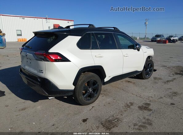 2T3E6RFV4MW006025 2021 TOYOTA RAV4 HYBRID White 