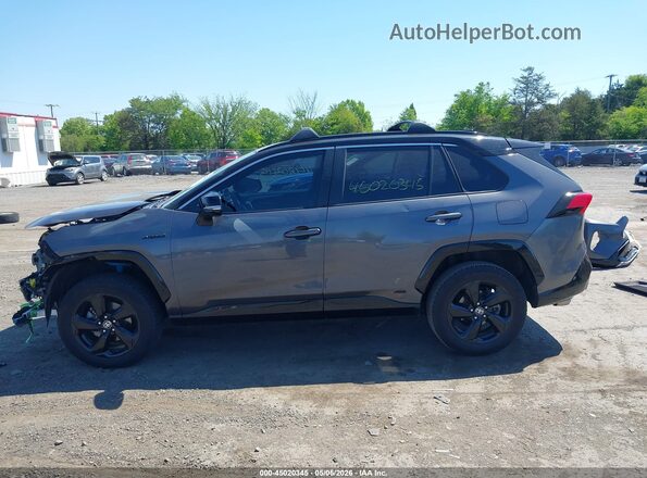 2T3E6RFV4MW017865 2021 TOYOTA RAV4 HYBRID Gray 