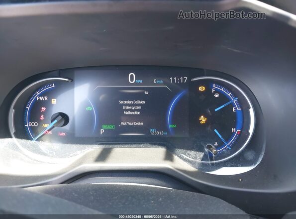 2T3E6RFV4MW017865 2021 TOYOTA RAV4 HYBRID Gray Вид задніх сидінь