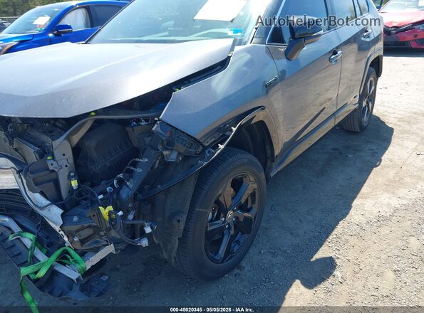 2T3E6RFV4MW017865 2021 TOYOTA RAV4 HYBRID Gray Вид спереду