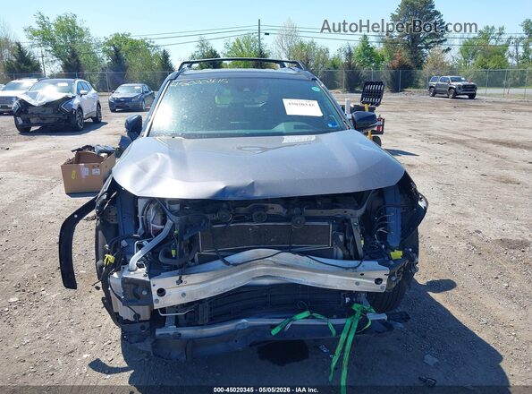 2T3E6RFV4MW017865 2021 TOYOTA RAV4 HYBRID Gray Вид задньої частини салону