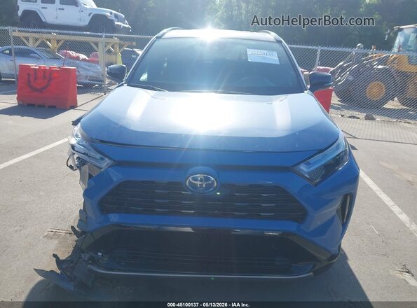 2T3E6RFV5RW056214 2024 TOYOTA RAV4 HYBRID Light Blue ხელსაწყოთა პანელის ხედი