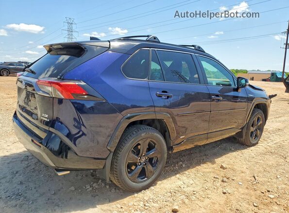 2T3E6RFV6MW008696 2021 TOYOTA RAV4 Blue 