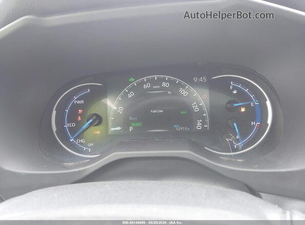 2T3E6RFV6MW026213 2021 TOYOTA RAV4 HYBRID Dark Blue Вид задніх сидінь
