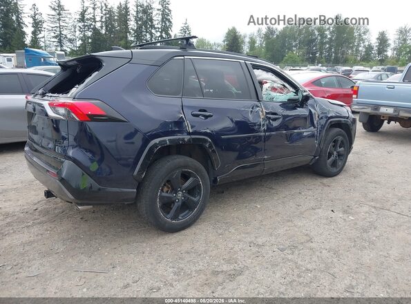 2T3E6RFV6MW026213 2021 TOYOTA RAV4 HYBRID Dark Blue Задня права чверть