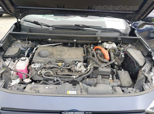 2T3E6RFV6MW026213 2021 TOYOTA RAV4 HYBRID Dark Blue Вид ззаду