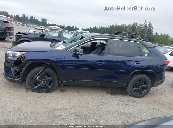 2T3E6RFV6MW026213 2021 TOYOTA RAV4 HYBRID Dark Blue Панорамний вид салону 360°