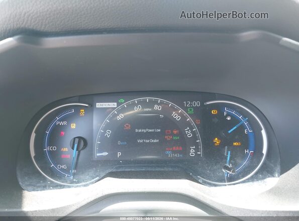 2T3E6RFV6PW038429 2023 TOYOTA RAV4 HYBRID White უკანა სავარძლების ხედი