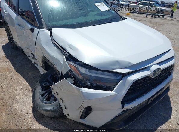2T3E6RFV6PW038429 2023 TOYOTA RAV4 HYBRID White წინა ხედი